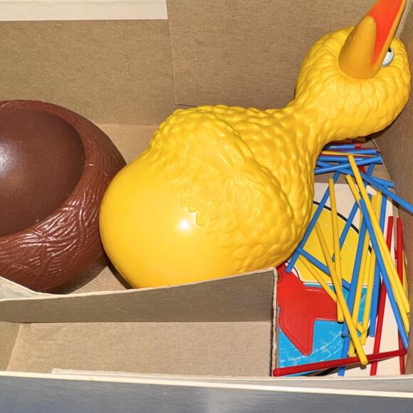 1977 Sesame Street Big Bird’s Nesticks Game by Milton Bradley – Vintage - Picture 4 of 7